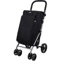 Einkaufstrolley Einkaufswagen Mit Kühltasche kaufwagen Klappbar Shopping Trolley 58 l, Kühltasche 10L, eine Große Kapazität von 25 kg, Für Einkaufen