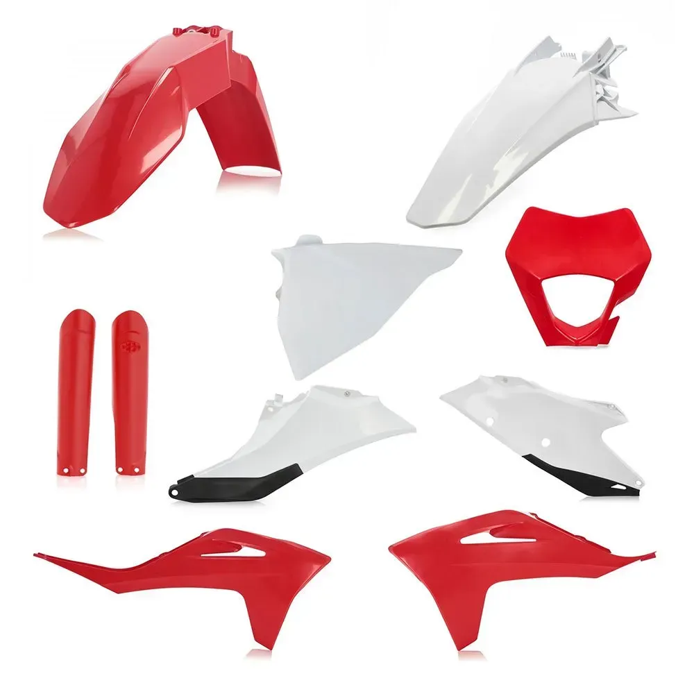 Acerbis Gasgas Ec/ecf 2021 Original Plastikbausatz - Red / White / Black - One Size
