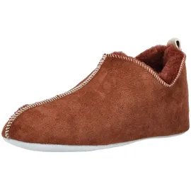 SHEPHERD Hausschuh Veloursleder Rot 38
