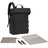 Lässig Wickeltasche Green Label Outdoor Rolltop Backpack Black