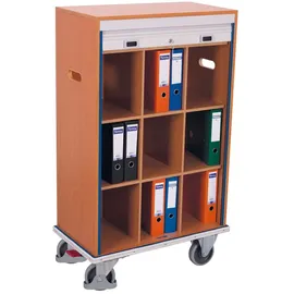 Cordes VARIOfit Aktenwagen mit 9 Fächern verschließbar