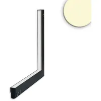 ISOLED Track48 Eckleuchte vertikal schwarz, 20W, 120°, 48V, 3000K,