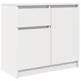 vidaXL Sideboard 71 x 65 x 35 cm Weiß