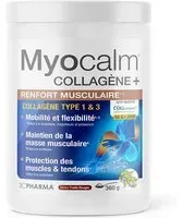 3C PHARMA Myocalm Collagène+ Renfort musculaire Poudre 360 g