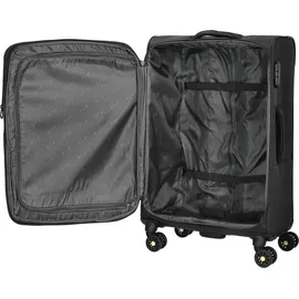 d & n Travel Line 9704 4-Rollen Cabin 68 cm / 75 l schwarz