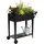 Relaxdays Hochbeet 80 x 85 x 50 cm Schwarz