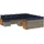 vidaXL Gartensofa-Set 13-tlg. grau Polyrattan