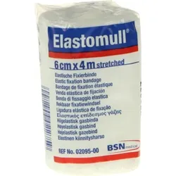 Elastomull 6cmx4m streched Elastische Fixierbinde 1 St Binden