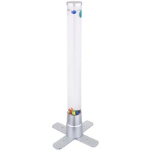 GLOBO RGB LED Wassersäule, Farbwechsler, klar, Fische, H 61cm