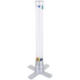 GLOBO RGB LED Wassersäule, Farbwechsler, klar, Fische, H 61cm