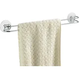 Wenko Turbo-Loc Handtuchstange Stahl, beige