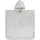 Normani Kinder Baumwoll Badeponcho Manama in Hellgrau | Gr.: 75 x 75 cm