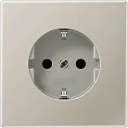Jung SCHUKO-Steckdose edelstahl ES 1520 KI