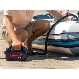 Intex Elektrische Luftpumpe Quick-Fill für Swimming Pools,schwarz,