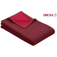 IBENA Cotton Pur 100 x 140 cm rotbraun/rot