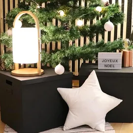 Lumisky Kabellose Bluetooth-Lautsprecherlampe H37CM WOODY