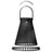 Lumineo Laterne Kunststoff 14x18 cm Solar LED schwarz