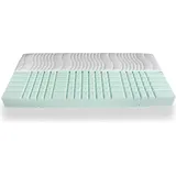 schwarzwaldmarie KS-500,7-Zonen-Kaltschaummatratze Würfeloberfläche, Bezug waschbar, Größe: 160 x 200 cm, Härtegrad: 2 Kerne H2 H3