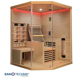 SANOTECHNIK Carbon 3 Infrarotkabine 2 Pers. 150x150x195 cm