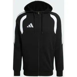 adidas Tiro26 League Sweat Full Zip Hoodie - Black / White - 2XL Tall
