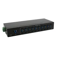 Exsys EX-11220HMVS USB 3.2 Gen 1 Hub Din-Rail Kit VIA VL811+ Chipset
