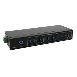 Exsys EX-11220HMVS USB 3.2 Gen 1 Hub Din-Rail Kit VIA VL811+ Chipset