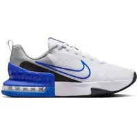 NIKE Herren Workoutschuhe M AIR MAX ALPHA TRAINER 6, Größe 43 in Silber WHITE/HYPER ROYAL-LT SMOKE GRE 102