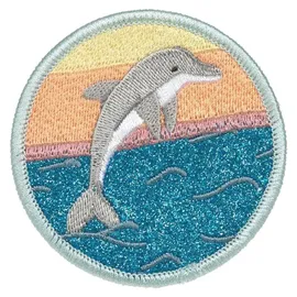 Lässig Anhänger & Patches Set Dolphin Ocean Edition