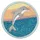 Lässig Anhänger & Patches Set Dolphin Ocean Edition
