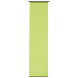 GARDINIA Flächenvorhang Stoff Entry Klettband 60 x 245 cm grün