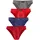 LE JOGGER Slip LE JOGGER "Minislip", Herren, Gr. 3, 4 Stk., bunt, Jersey, Obermaterial: 95% Baumwolle, 5% Elasthan, unifarben, körpernah, Unterhosen Slip, knappe Form, schöne Farben mit kontrastfarbenen Pipings