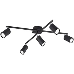 Deckenleuchte Trio Marley Schwarz 612400532