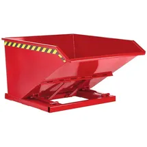 R+R INDUSTRIETECHNIK RR Industrietechnik Muldenkipper Typ RTK-150 2370x1450x780mm 1500dm3 RAL 3000 Feuerrot