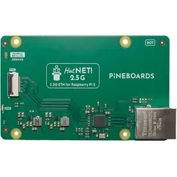 Pineboards HatNET! 2.5G, 2.5 Gigabit Ethernet Erweiterung für Raspberry Pi 5