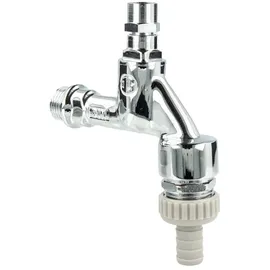 Schlösser Armaturen Js Auslaufventil Mit Rb,Rv,Sv Steckschl.-Ot,1/2",Pol. Chr.,Dvgw