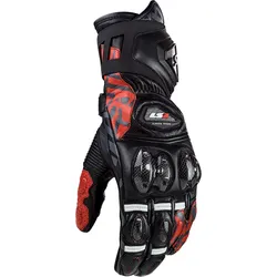 LS2 Feng, Handschuhe - Schwarz/Rot - S