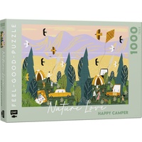 Edition Michael Fischer GmbH Feel-good-Puzzle 1000 Teile - NATURE LOVE: Happy Camper