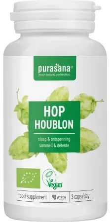 Purasana Vegan Hopfen Bio 90 Kapseln