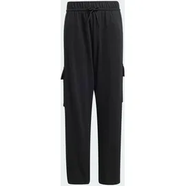 adidas Essentials Cargohose Black / White 128