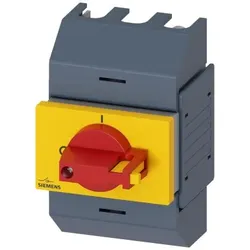Siemens 3KD02332KG203 Lasttrennschalter 32A, Baugr. 01, 3-polig Frontantrieb mittig Komplettgerät