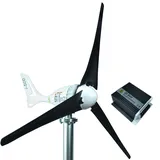 Set Mega Auswahl Windgenerator IstaBreeze® inklusive Controller i-500-24 Volt 500 Watt Power PLUS Hybrid Laderegler