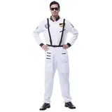 MIESEPETER Kostüm Astronaut Kostüm "Spacehunter" MIESEPETER®, Kostüm-Set bestehend aus Jumpsuit und Schulterträgern L/XL