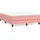 vidaXL Boxspringbett 140 x 200 cm Rosa