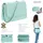 Alessandro Salvatore Florenz 12975 Schultertasche Leder Mint Green