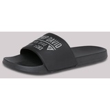 CAMP DAVID Herren Beach Pantoletten mit Logo Design Black 44 - 44 EU