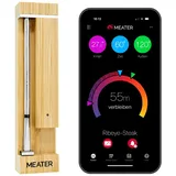 MEATER Pro: Das Smarte Fleischthermometer der Nächsten Generation | Hitzebeständig bis 550°C | Hohe Reichweite, 100% Wasserdicht, Multi-Sensor Technologie | Küche, BBQ, und Grill