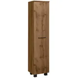 WELLTIME Midischrank Trento 30 x 27 x 130 cm Braun