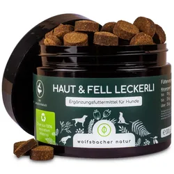 Wolfsbacher Natur Haut & Fell Leckerli 300 g