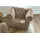 Home Affaire Chesterfield-Sessel Tinnum Luxus-Microfaser 106 x 77 x 87 cm Beige