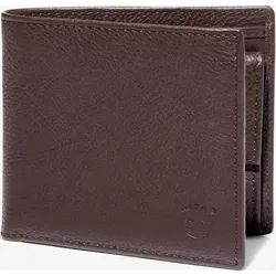 Timberland Mens KN Bifold Wallet With Coin Pocket mulch OS
